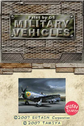 Paint by DS - Military Vehicles (Europe) (En,Fr,De,Es,It) screen shot title